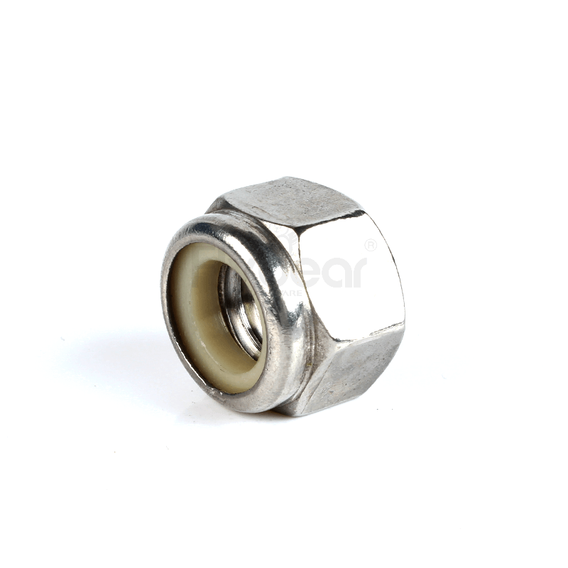 304不锈钢不锈钢304尼龙锁紧螺母DIN982