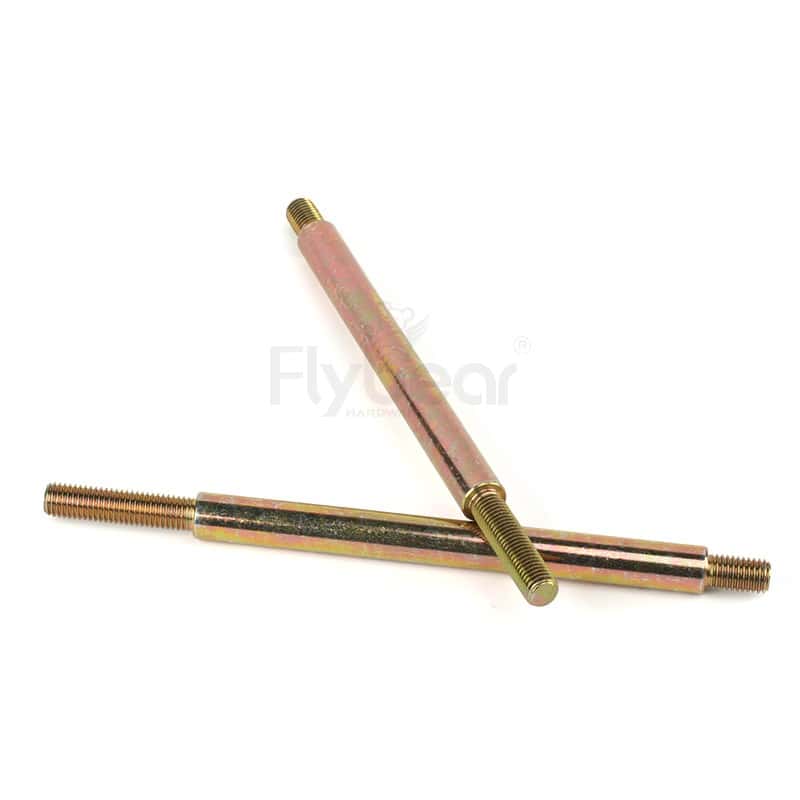 碳钢8.8级彩锌定制双头螺柱